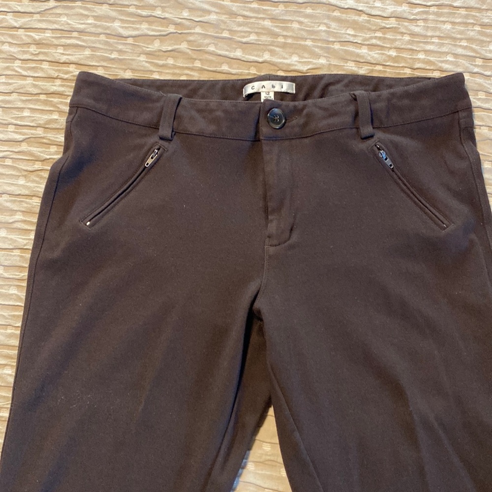 Cabi Brown Leggings size 12